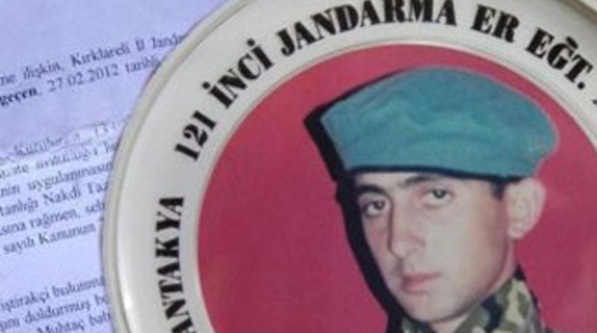 Şehit ailesine utandıran mektup