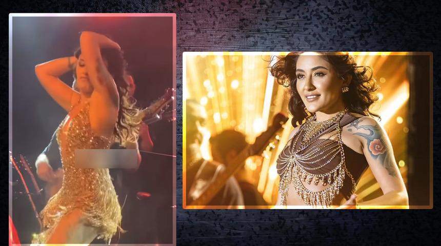 Melek Mosso'nun sahne tarzı ve dans Hadise'ye benzetildi! Dansı dikkat çekti