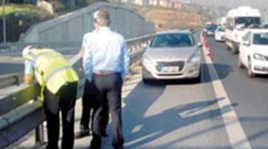 5 bin araca emniyet şeridi uyanıklığı cezası