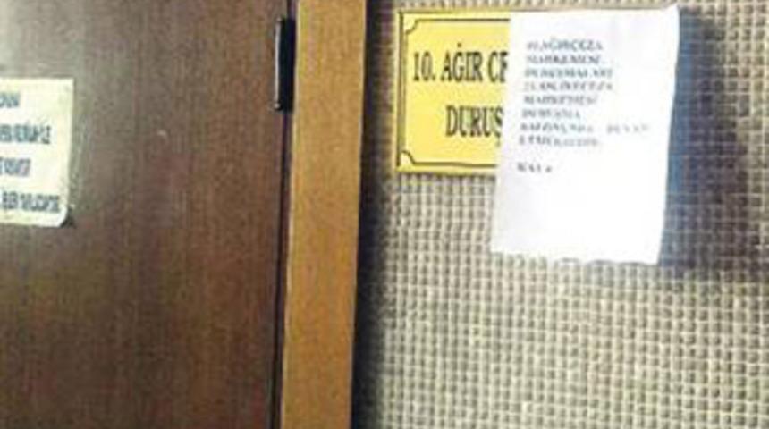 Adliyede yarasa paniği