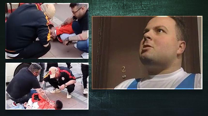 Şişli'de film gibi olay! Rus kadının imdadına Rambo Berk yetişti! Hırsızı yakalayıp bağladı