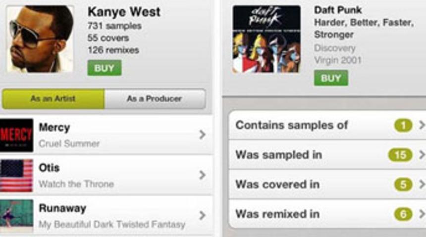 Günün mobil uygulaması: WhoSampled