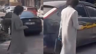 Yer: Mersin! Opera söyleyerek sokak sokak gezdi... Sosyal medyada gündem yaratmayı başardı