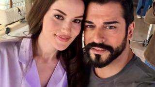 Burak Özçivit oğlu Kerem'i paylaştı sosyal medya yıkıldı! 'Resmen kopyası' 