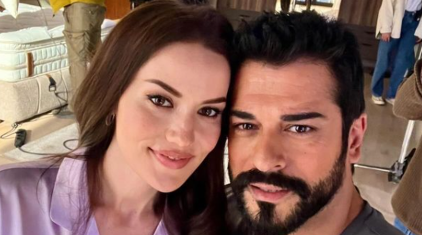 Burak Özçivit oğlu Kerem'i paylaştı sosyal medya yıkıldı! 'Resmen kopyası' 