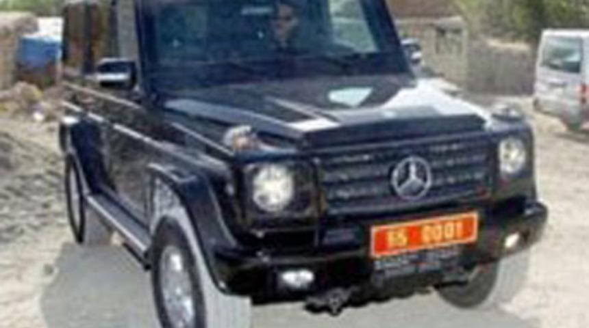 8 ilin valisine özel zırhlı cip