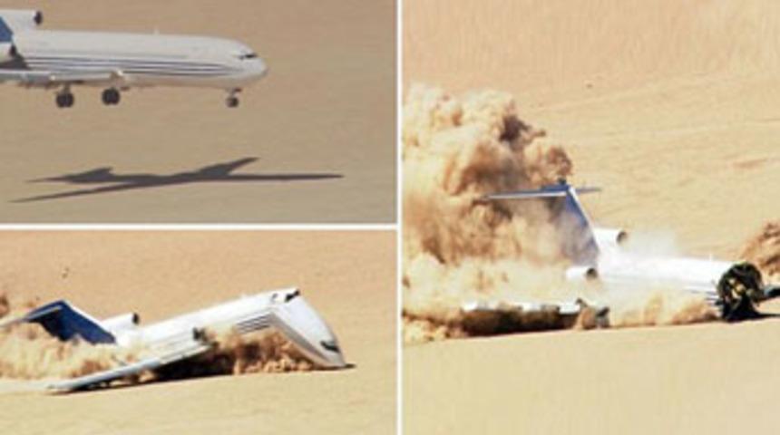 Dev yolcu u&ccedil;ağı test i&ccedil;in &ccedil;akıldı!