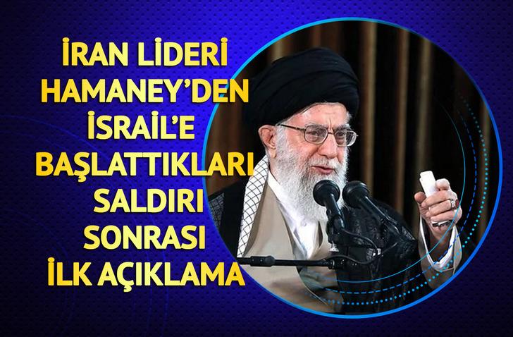 İran Lideri Hamaney'den İsrail'e Başlattıkları Saldırı Sonrası Ilk ...