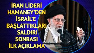 İran lideri Hamaney'den İsrail'e başlattıkları saldırı sonrası ilk açıklama: 'Siyonist rejim ektiğini biçecek'