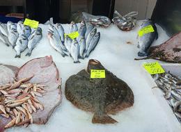 Hem ağırlığına hem fiyatına şaşırdılar!  Kilosu 1200 liradan satışa sunuldu, ilgi odağı oldu!