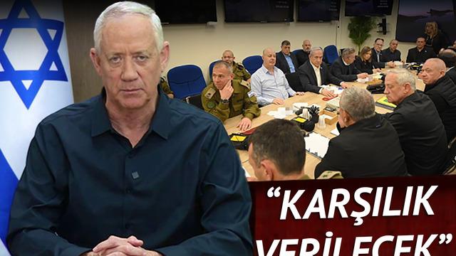 İsrail'in eli tetikte: İran'a karşılık için fırsat kolluyorlar! Savaş Kabinesi toplandı, ilk açıklama geldi