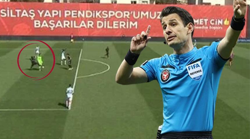 Süper Lig'de inanılmaz anlar! Hakem maçı bitirdikten sonra gol attı, kimse ne olduğunu anlamadı