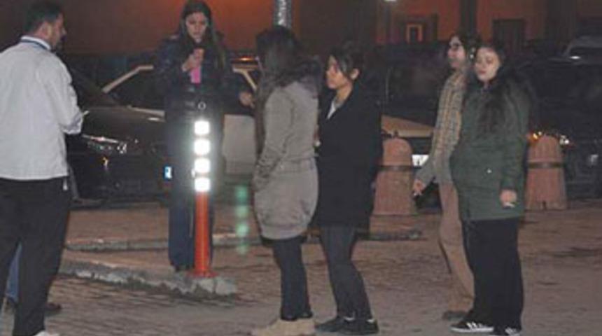 &Uuml;niversite yurdunda şoke eden olay