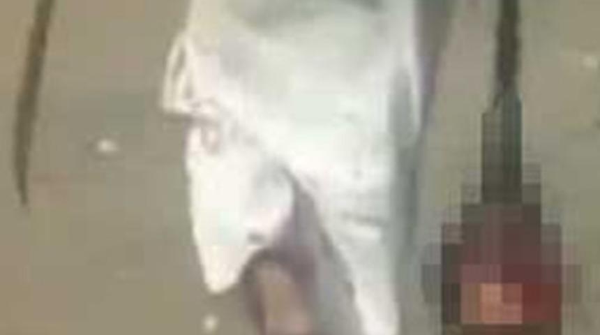 Kesik kafa ile karakola gitti