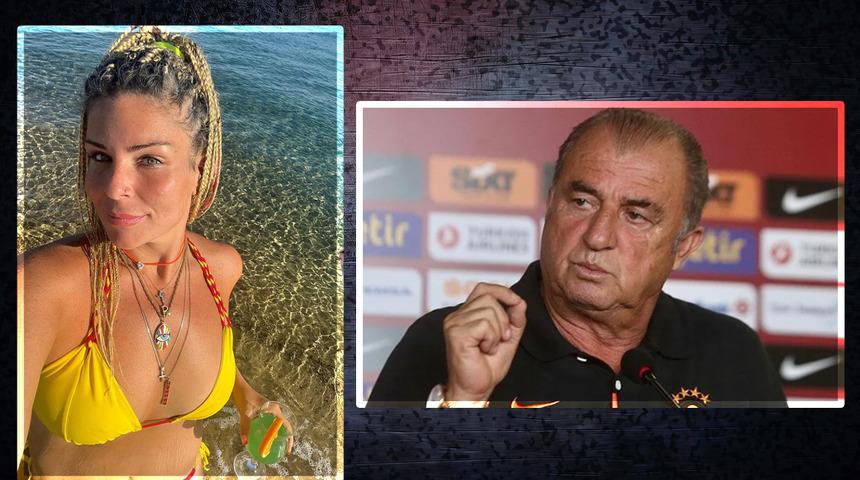 Pelin Öztekin, Fatih Terim'le pozunu paylaştı! Sosyal medyayı salladı