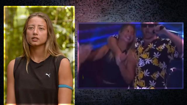 Survivor Aleyna'yı şarkıcının el hareketi rahatsız etti! Tepkisi olay oldu