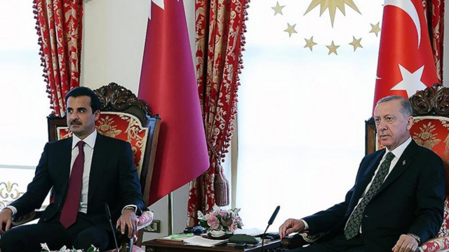 Cumhurbaşkanı Erdoğan Katar Emiri Şeyh Al Sani ile telefonda görüştü