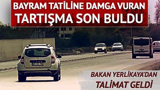 Son dakika | Bayram tatilinin en çok konuşulan konusuydu! Bakan Yerlikaya'dan talimat: Selektör cezaları iptal edildi