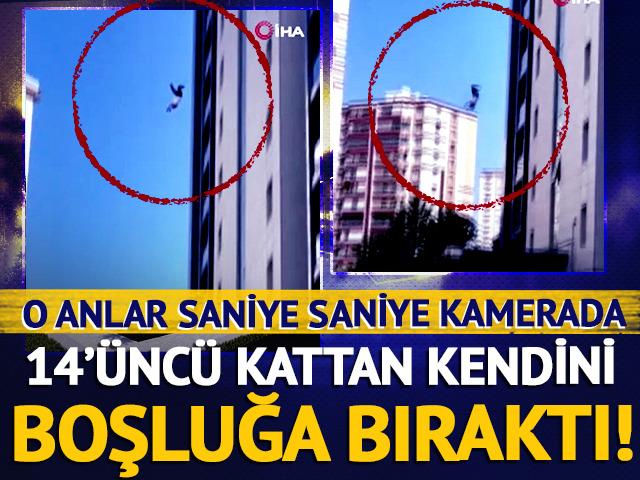 Diyarbakır ve İstanbul'dan korkunç intihar görüntüleri!