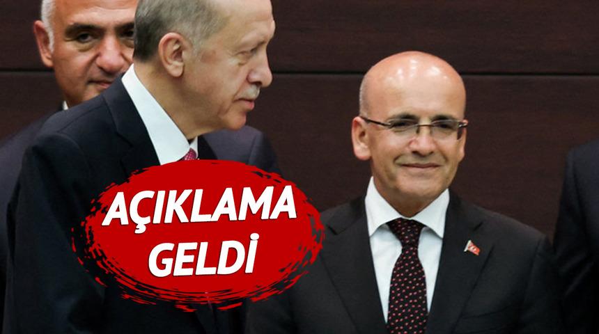 İletişim Başkanlığı'ndan sonra Bakan Şimşek'ten de Erdoğan'la gerginlik iddialarına yanıt! 'Bir süredir yalan haberlerle...'