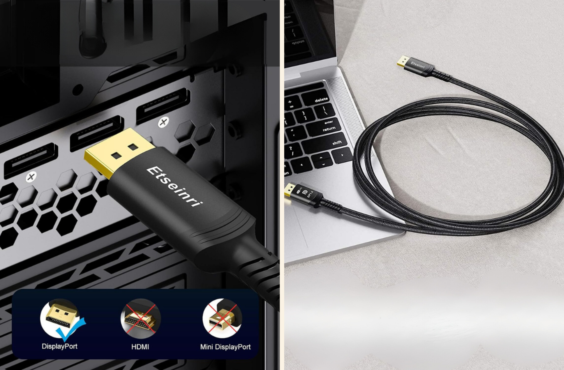 Görüntüyü hem daha hızlı hem daha kaliteli aktarmanızı sağlayacak en iyi DisplayPort kabloları