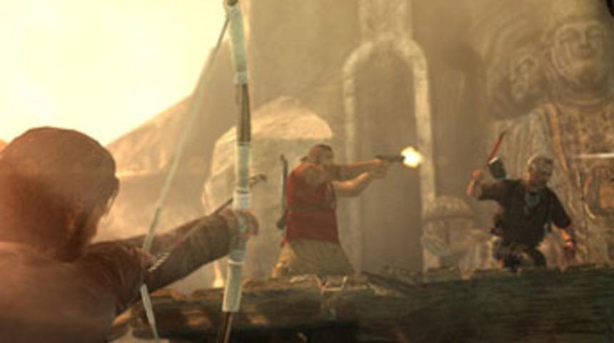 Bu adam Lara Croft değil!