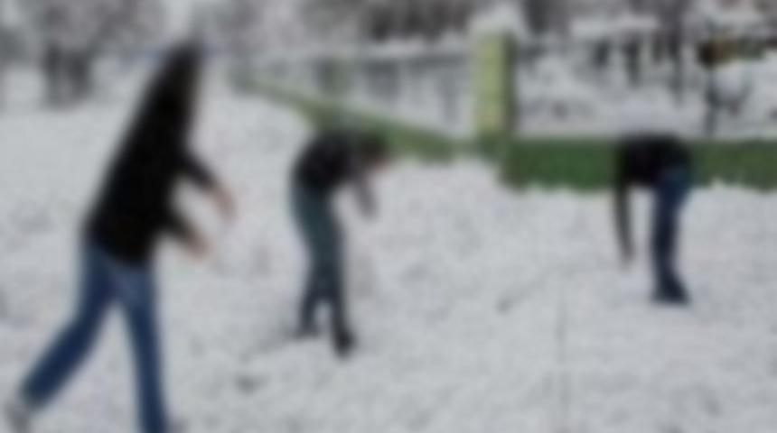 Çorum'da kartopu cinayeti!