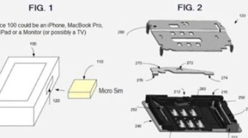 Apple'dan yeni micro SIM kart tasarımı