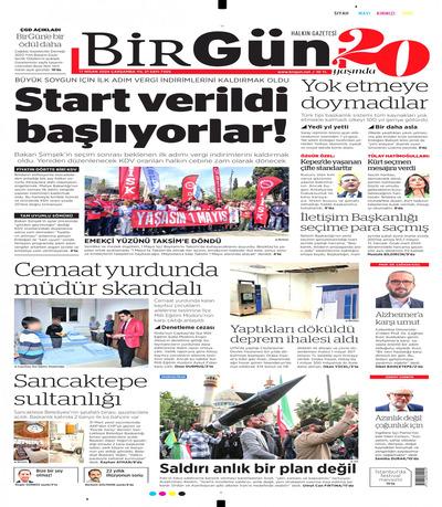 BirGün
 Gazetesi oku