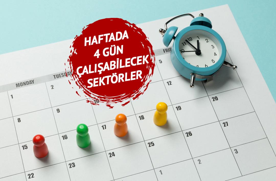 Çalışanlar dikkat! Türkiye'de de başladı: Haftada 4 gün çalışmada sektörler belli oldu