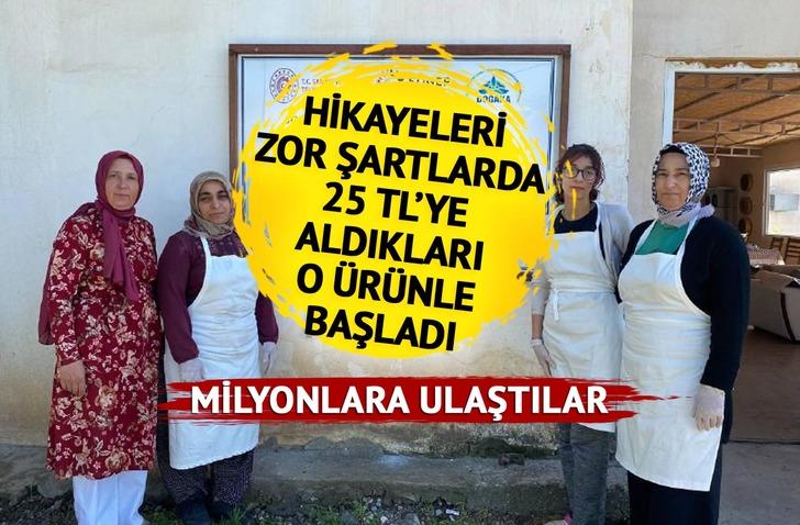 Her şey 25 TL'ye aldıkları o ürünle başladı! Şimdi 1,5 milyon TL'yi buldu... Yurt dışına bile satıyorlar