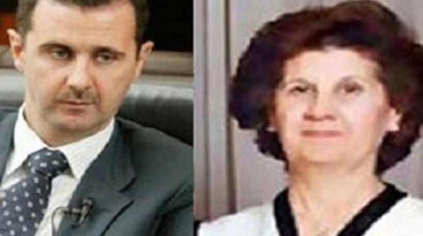 Beşar Esad'ın annesi kaçtı iddiası