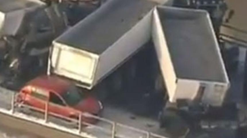 K&ouml;pr&uuml; araba mezarlığına d&ouml;nd&uuml;