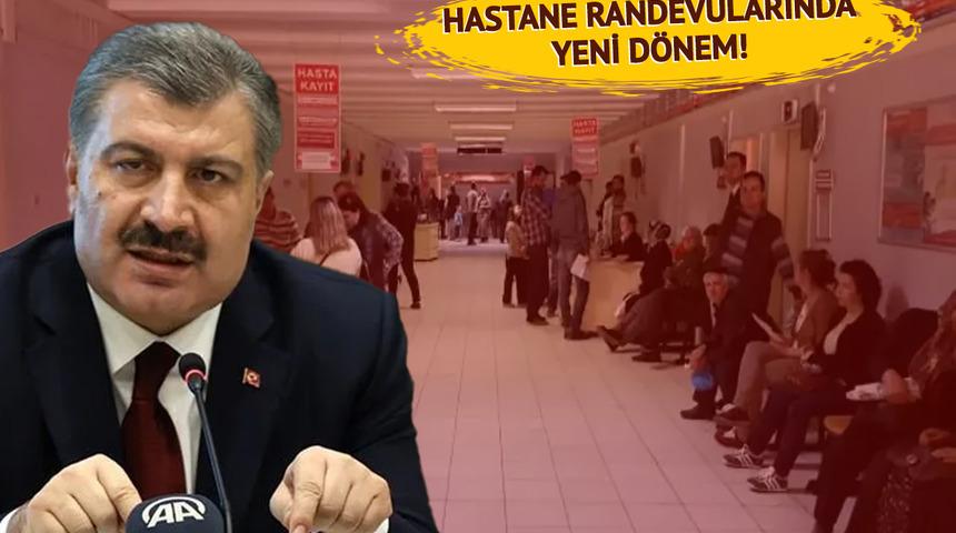 Randevu alıp gitmeyenler dikkat! Bakan Koca duyurdu: Hastanelerde yeni dönem! 