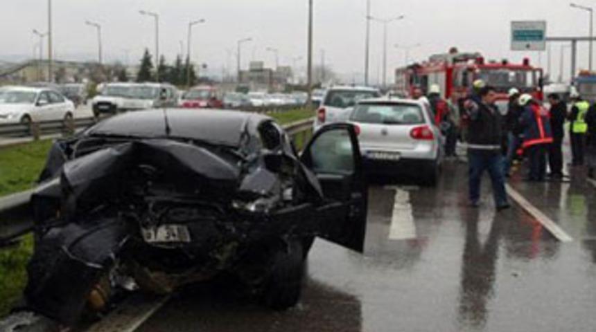 İstanbul'da zincirleme kaza