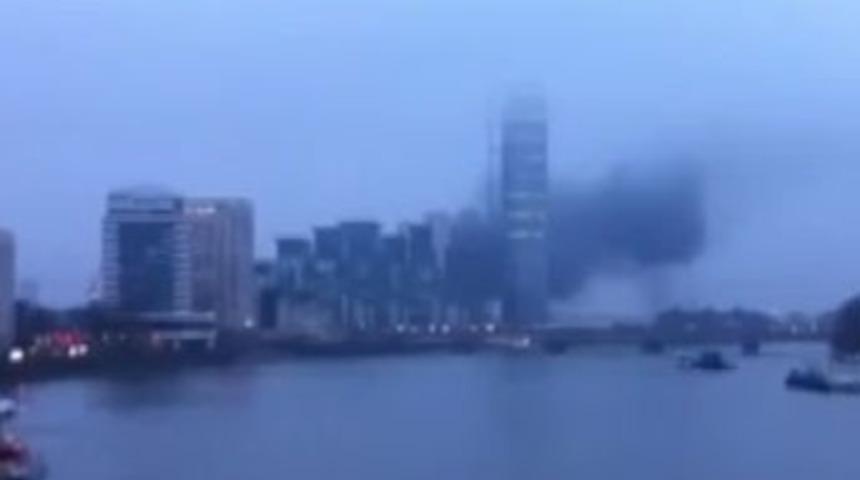 Helikopter 'vince' çarptı!