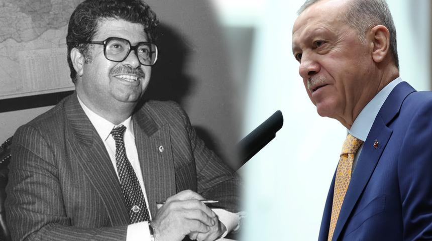 Cumhurbaşkanı Erdoğan, vefat yıl dönümünde Turgut Özal'ı andı