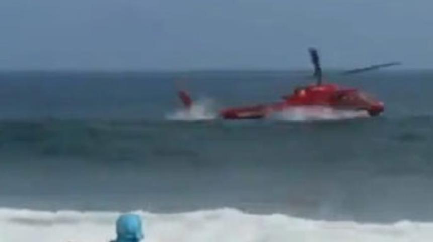 Kurtarmaya &ccedil;alışırken d&uuml;şt&uuml;