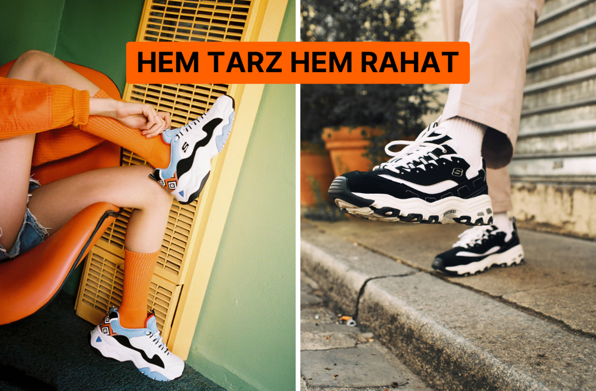 Son yılların en çok satan kadın spor ayakkabısı! İşte konforu ve şıklığı bir araya getiren Skechers D'Lites modelleri