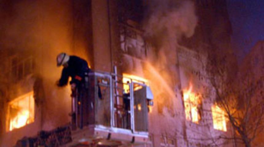 Beşiktaş'ta yangın alarmı