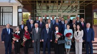 Adıgey Cumhuriyeti Başkanı Kumpıl Murat, KAFFED Heyeti'ni kabul etti