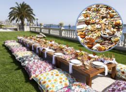 Çırağan Sarayı'nın bahçesinde lüks piknik! 30 bin liralık fiyatı duyanın ağzı açık kaldı: Şartı ise...
