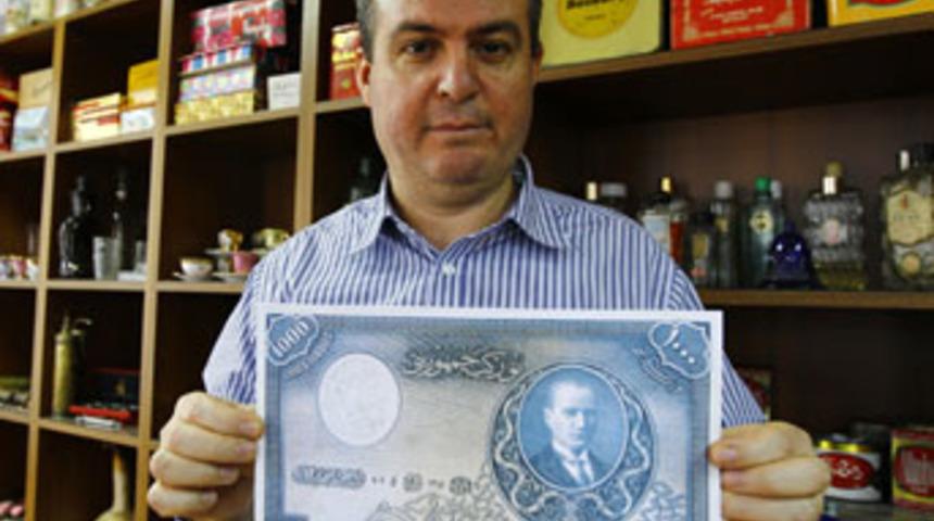 '1000 TL'lik banknot'un değeri 500 bin lira