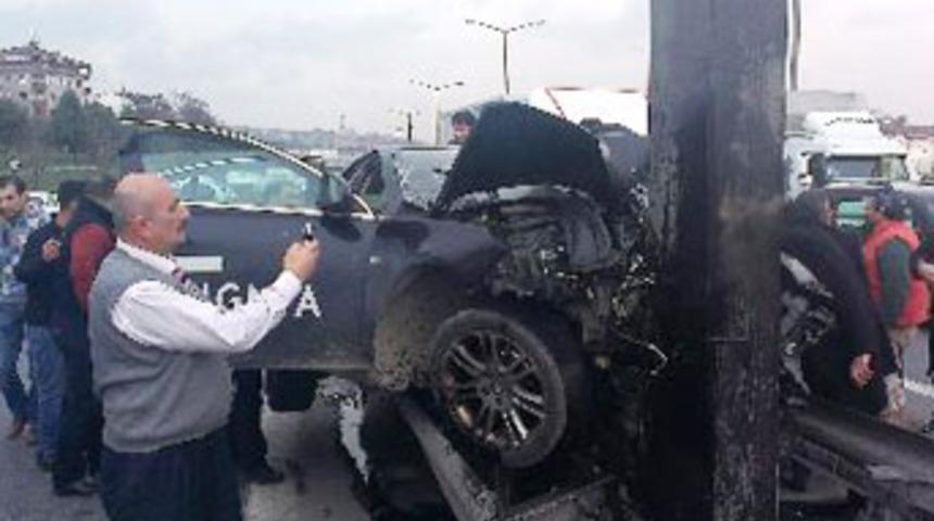 TEM'de kaza: İki şerit kapatıldı