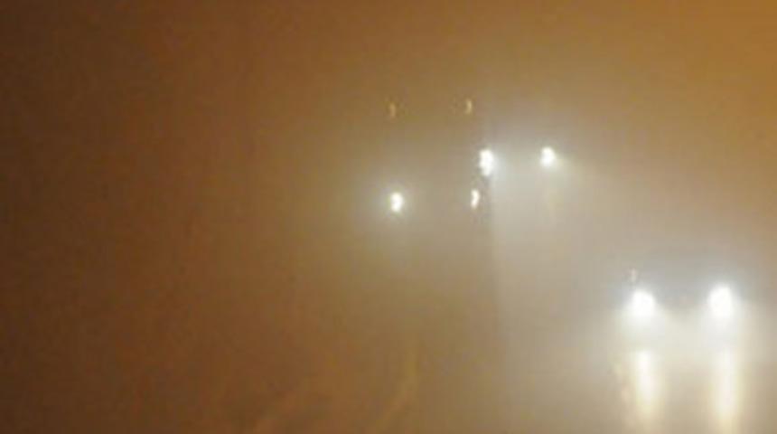 İstanbul'da yoğun sis