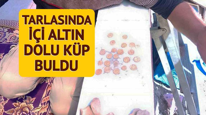 Tarlasında içi altın dolu küp buldu! İlk işi bakın ne oldu: Bütün akşam telefonlarımız susmadı
