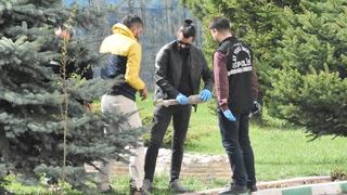 Kepçe ile kazı yaparken bulundu, polis ekipleri alarma geçti