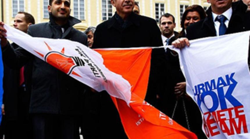 Erdoğan'a Prag'ta sürpriz