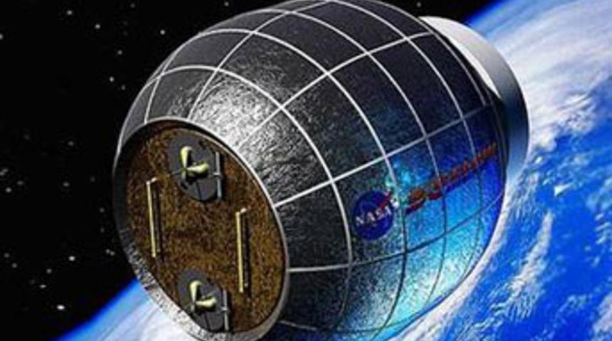 Derin Uzay'da kullanılacak 'balon ev'