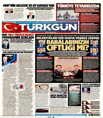 Türkgün
 Gazetesi oku